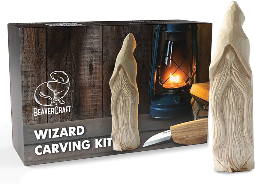 Beavercraft Wizard Carving Kit BVRDIY03