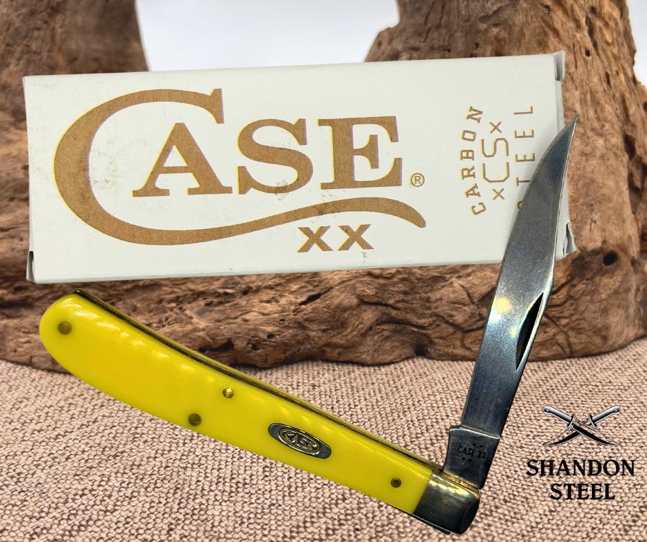 Case Yellow Synthetic CS Slimline Trapper 00031