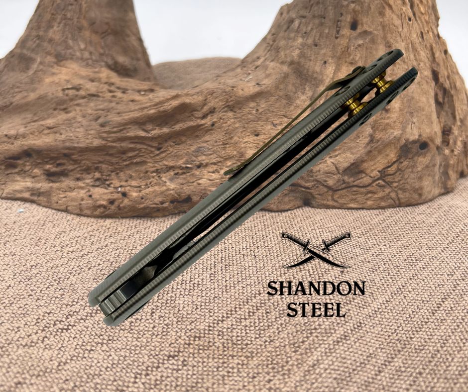 Zero Tolerance Les George 0920 Ti CPM-20CV very low serial number Folding Knife