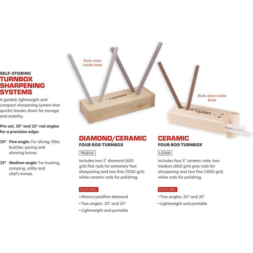 Lansky Turn-box Knife Sharpener LCD5D