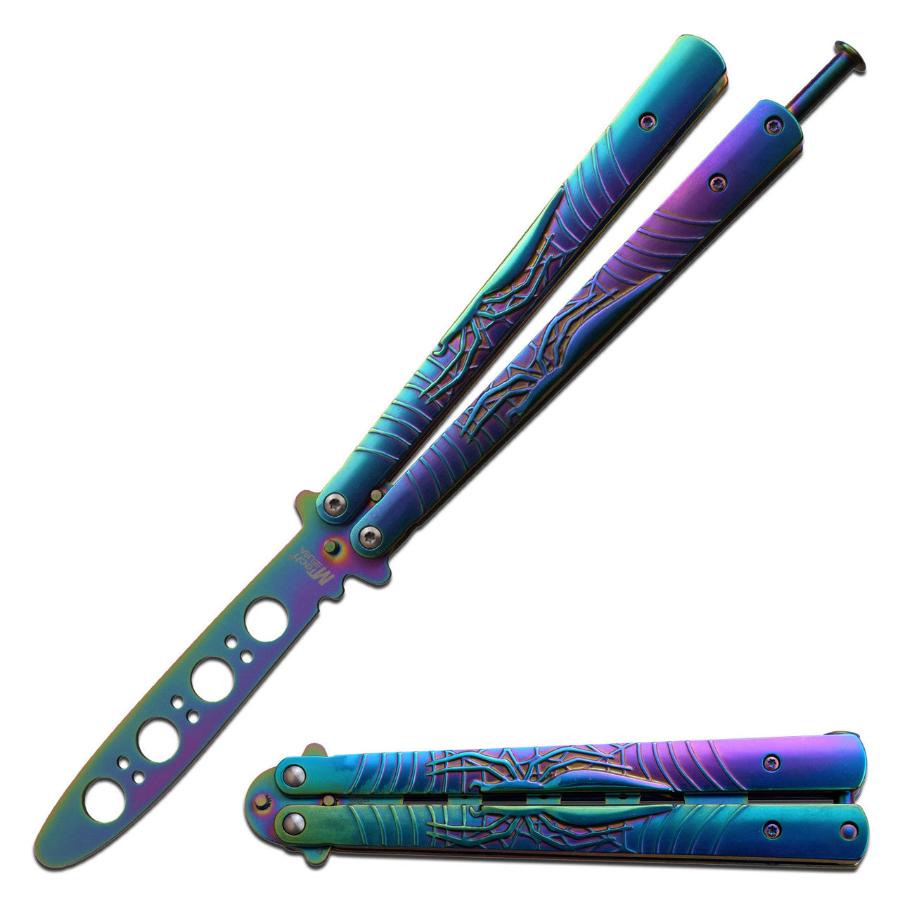 MTECH USA MT-1166RB BUTTERFLY TRAINING BLADE