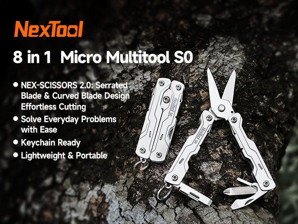 NexTool Micro Sailor Scissors S0 8Tools- OSelect