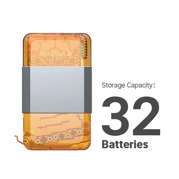 Ostation X 3-in-1 Rechargeable AA/AAA Battery Charger