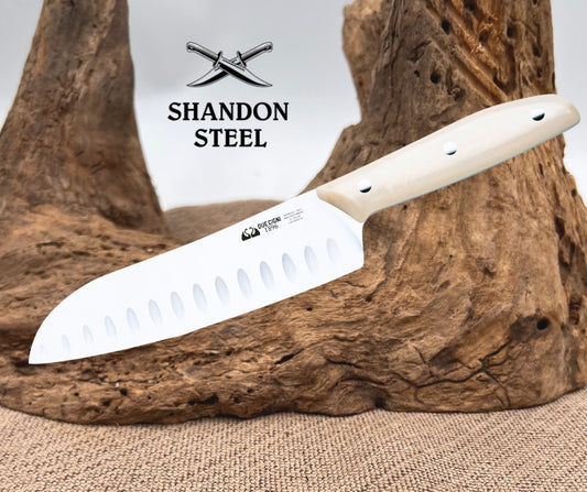 Due Cigni SANTOKU WITH SCALLOPS 2C 1005 W