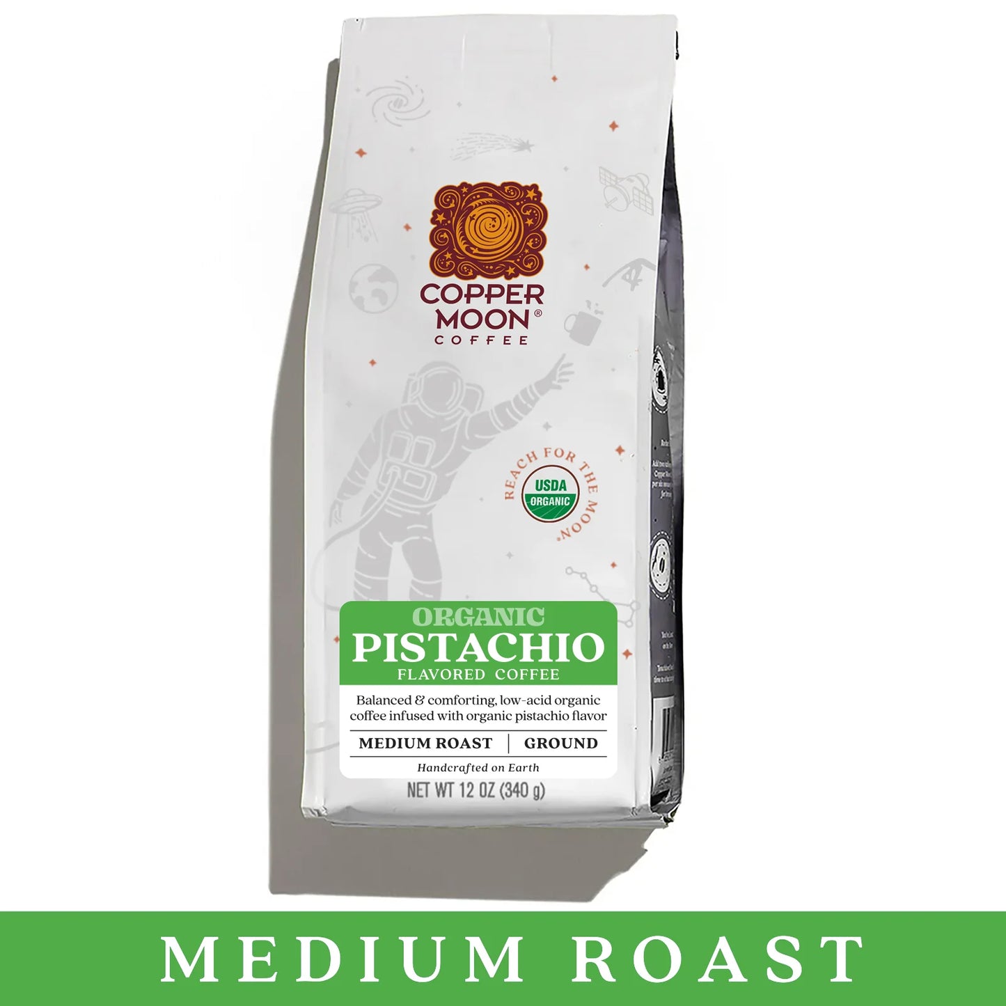 Copper Moon Organic Pistachio Medium Roast Coffee