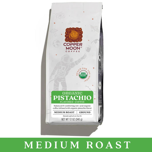 Copper Moon Organic Pistachio Medium Roast Coffee
