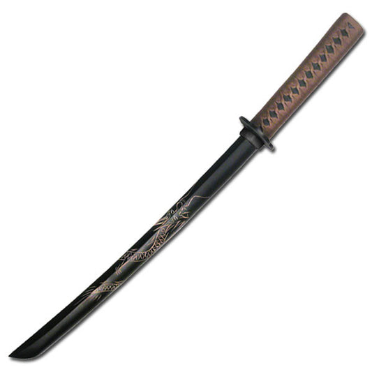 1808D SAMURAI WOODEN TRAINING SWORD 30" OVERALL