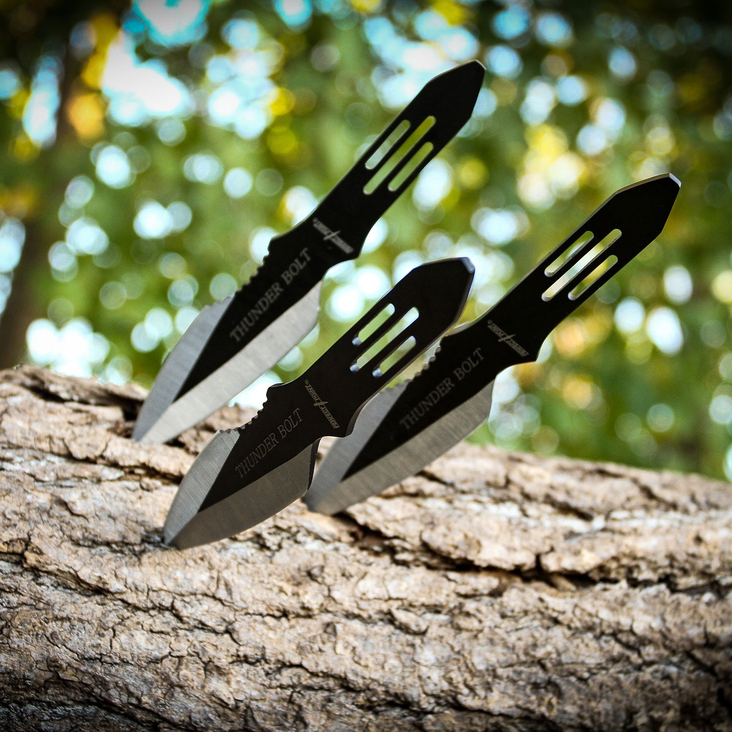 PERFECT POINT RC-595-3 THROWING KNIFE SET 5.5" OVERALL