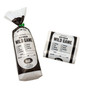 2 lb. Wild Game Bags - 25 count