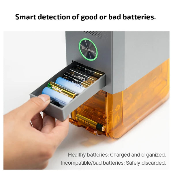 Ostation X 3-in-1 Rechargeable AA/AAA Battery Charger