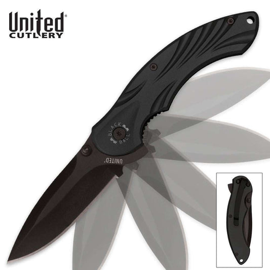 United Cutlery Black Ball Assisted Opening Pocket