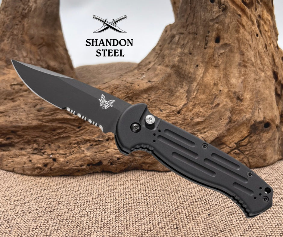 Benchmade AFO II | Black Aluminum