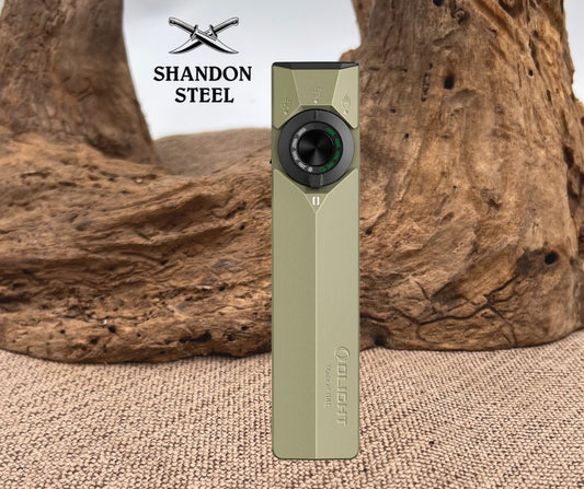 ArkPro Series – Flat Unibody EDC Flashlight with Multi-Light Sources Olive Green CW