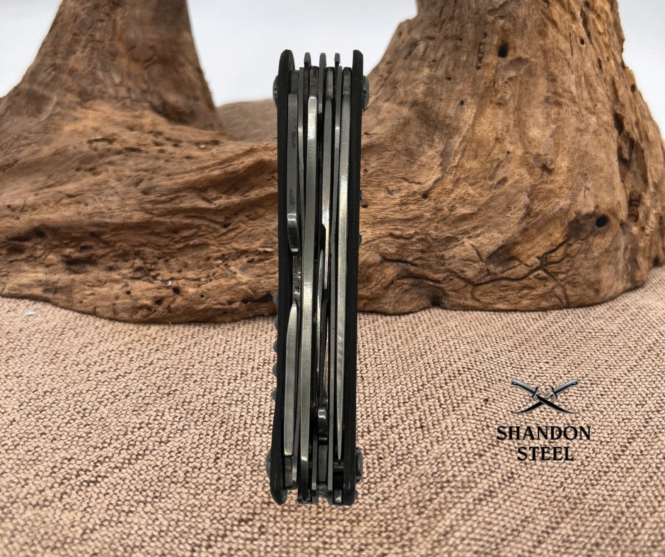 Balade Multifunction Knife 'Barrow', 9 Functions Corkscrew, Scissors (168)