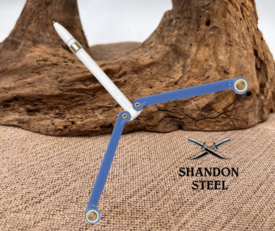 Spyderco BaliYo® USA-Made Heavy Duty Blue/ White YUS107