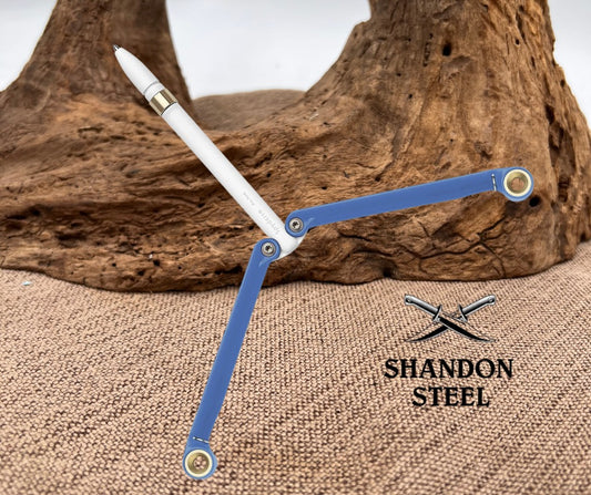 Spyderco BaliYo® USA-Made Heavy Duty Blue/ White YUS107