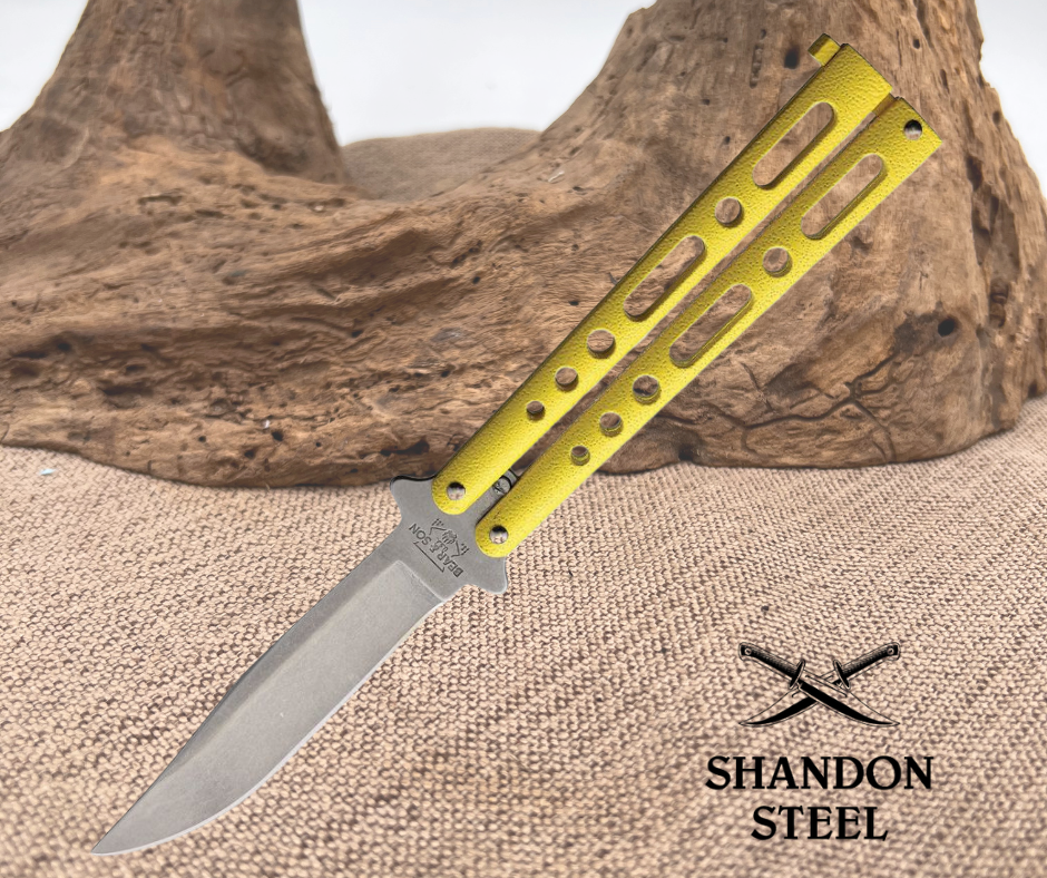 Bear and Son Butterfly Yellow Stonewash 117YSW
