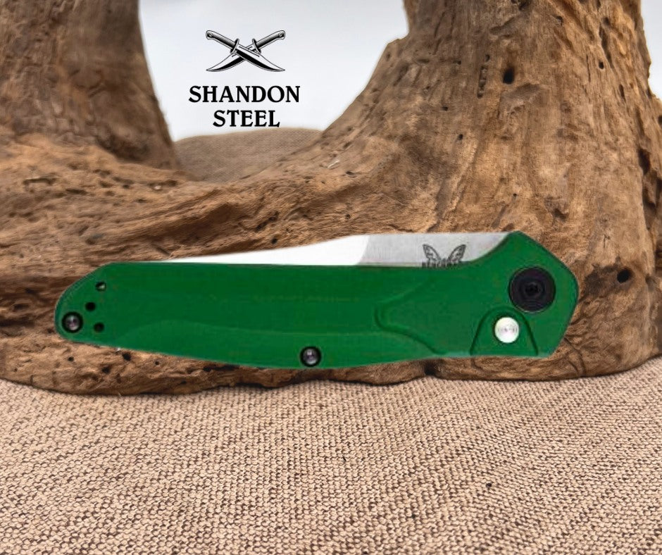Benchmade 9400 Auto Osborne | Green Aluminum