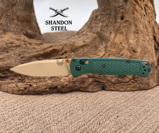 Benchmade Bugout® | Taiga Green Grivory® | Drop-Point 535TN-2601