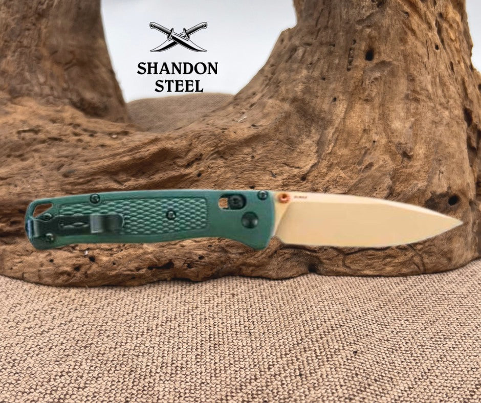 Benchmade Bugout® | Taiga Green Grivory® | Drop-Point 535TN-2601