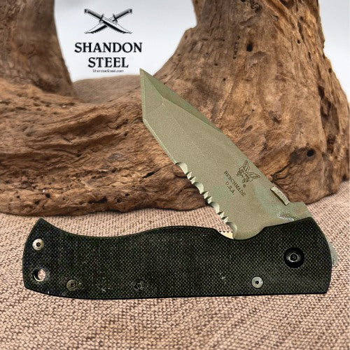 Vintage Benchmade Emerson CQC7 970SBT ATS-34 – Near Mint w/ Box & Papers USA