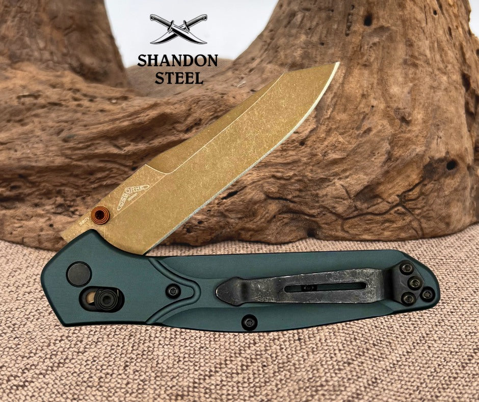 BENCHMADE 940FE-2601 Osborne | Taiga Green