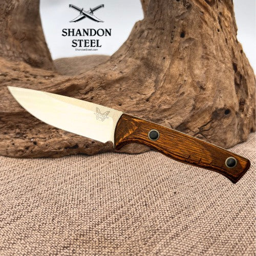 Benchmade SlipRidge™ Fixed | Wood | Drop-Point 15650