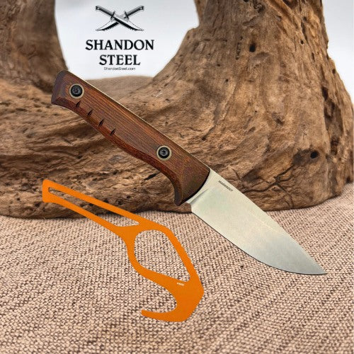 Benchmade SlipRidge™ Fixed Combo | Dark Stabilized Wood 15650-COMBO