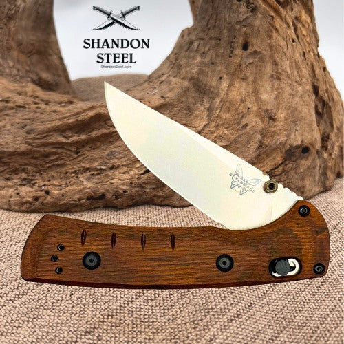 Benchmade SlipRidge™ | Wood | Modified Clip-point 15090