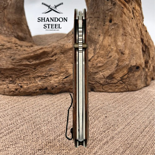 Benchmade SlipRidge™ | Wood | Modified Clip-point 15090