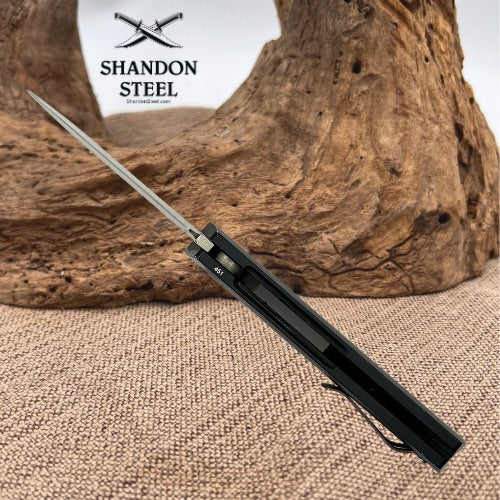 Boker Burnley Kwaiken Compact Automatic Knife Black (3" Stonewash) Pro-Tech 01BO254