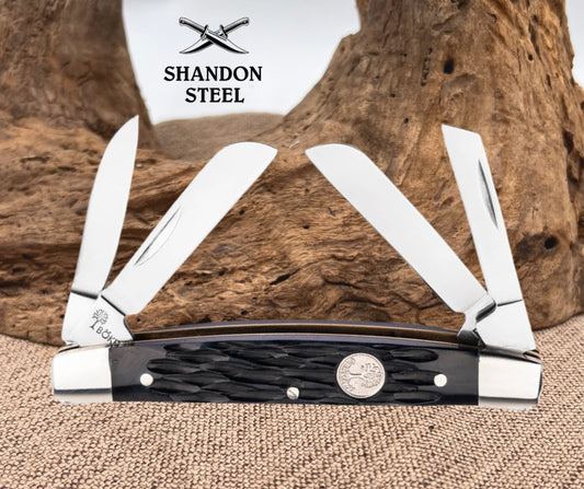 Boker Germany Treebrand Congress Black Jigged Bone 110867