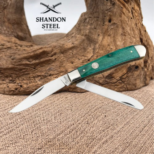Boker Germany Treebrand Trapper Smooth Green 110829