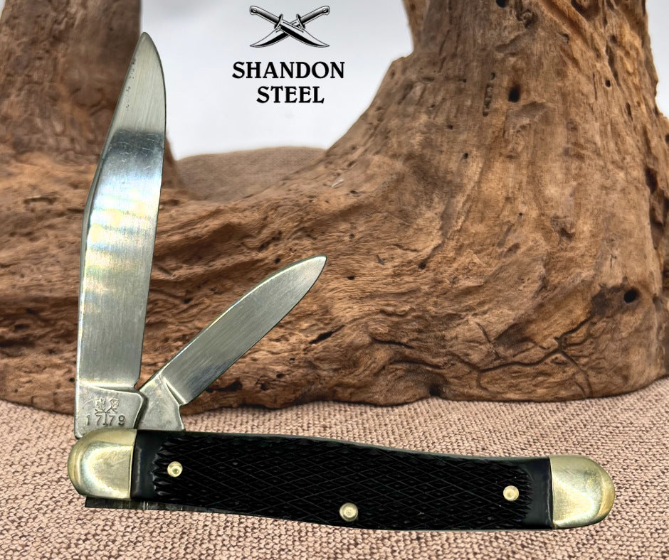 Boker Great American Story 1779 Lafayette Escadrille 2 Blade Folding Jack Knife