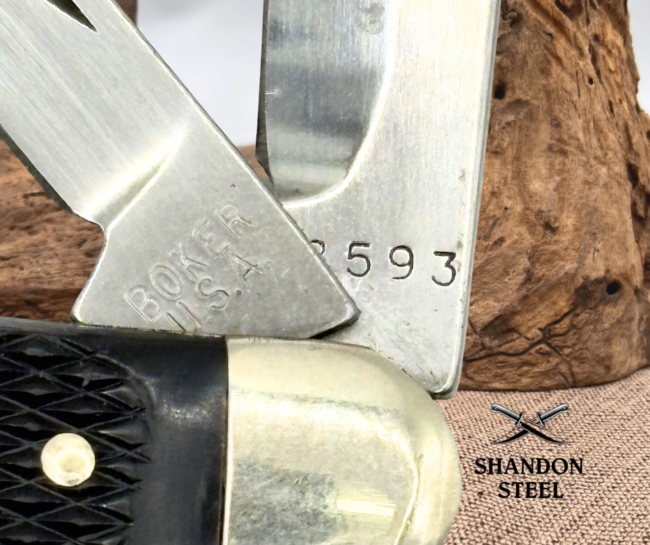 Boker Great American Story 1779 Lafayette Escadrille 2 Blade Folding Jack Knife