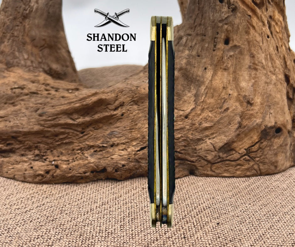 Boker Great American Story 1779 Lafayette Escadrille 2 Blade Folding Jack Knife