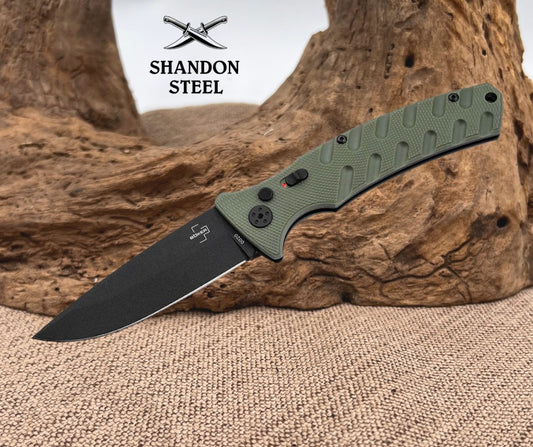 Boker Large Strike Grivory Green 06EX901