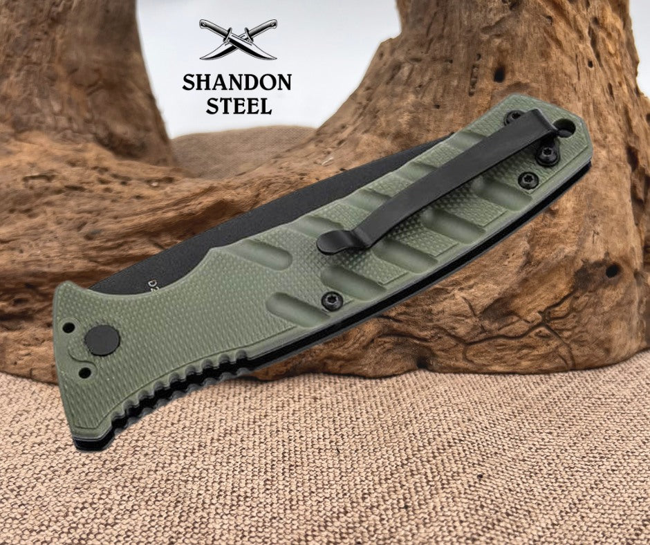 Boker Large Strike Grivory Green 06EX901