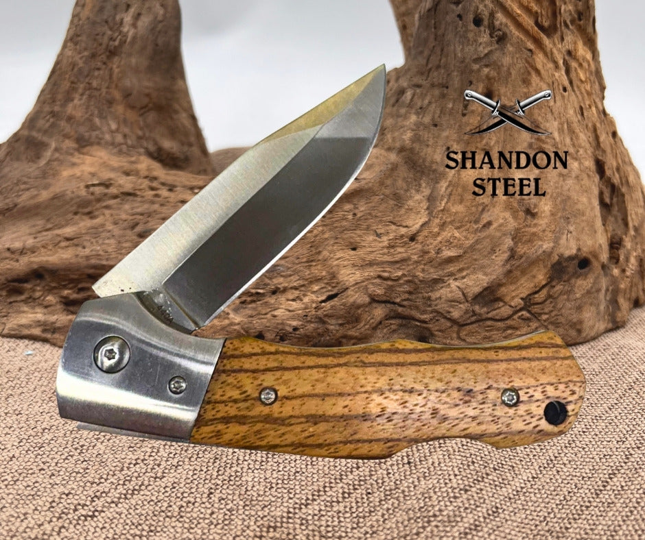MAGNUM by Boker Rustic Lockback Folding Knife, 440 Stainless Steel, 01SC075 (15)