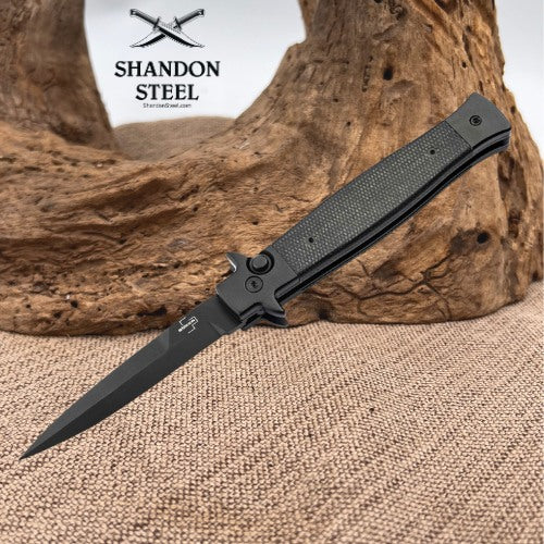 Boker Plus Stiletto 3.5 All Black 06EX751