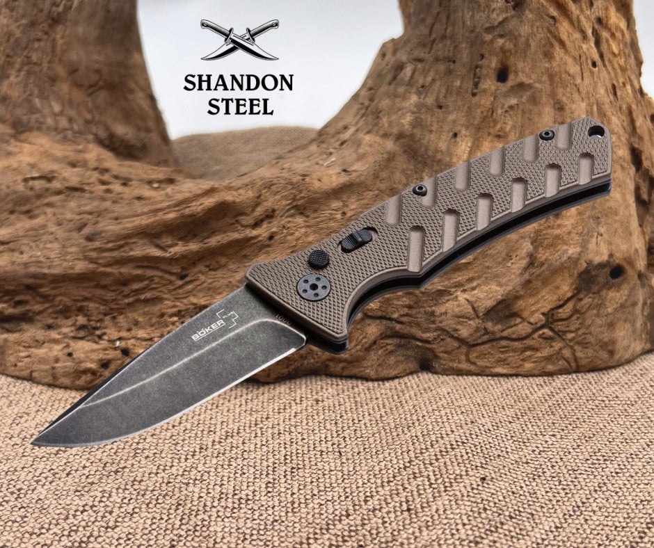 Boker Plus Strike Auto Coyote 01BO459