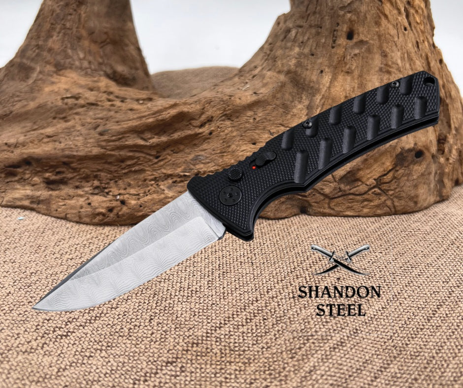 Böker Plus Strike Auto Damascus 01BO507DAM