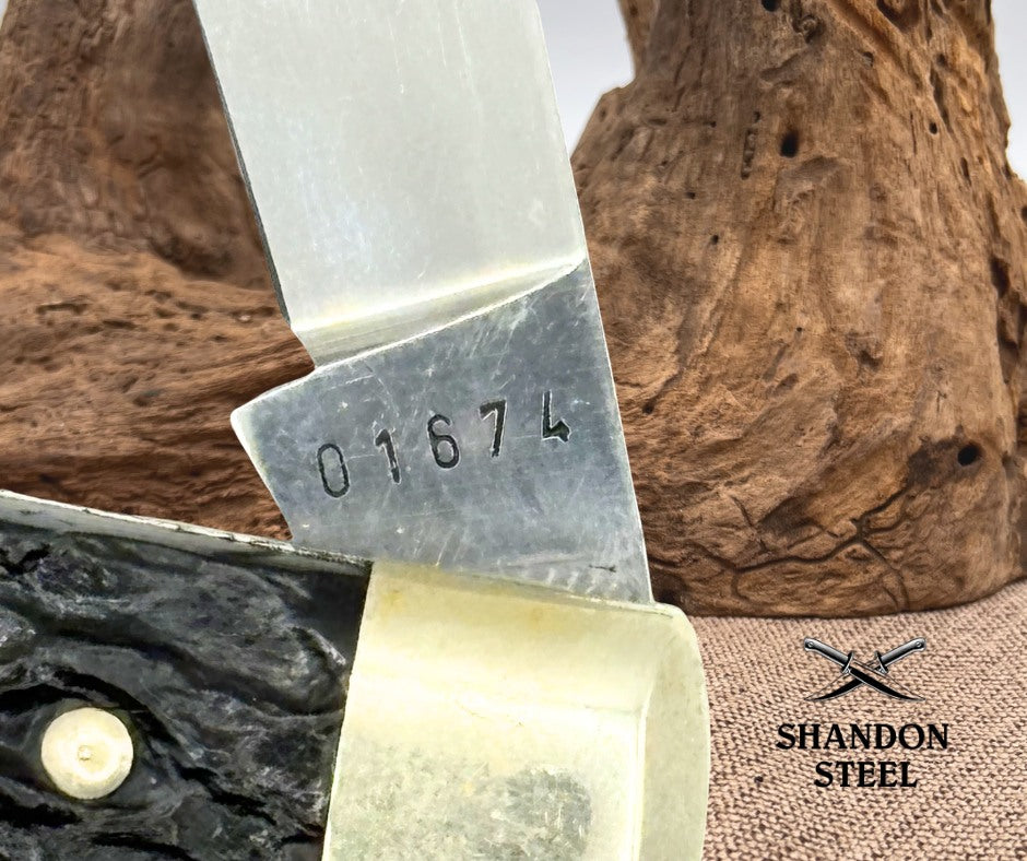 Boker Solingen Germany Tree Brand Classic 6066 LTD Vintage 3 BladeStockman (111)