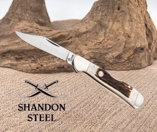 Boker TS 2.0 Copperhead Backlog Stag 110872