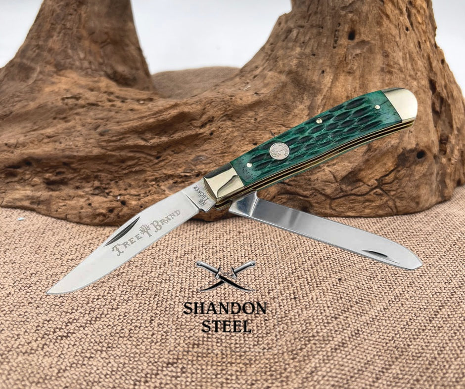 Boker Tree Brand Trapper Green 110831