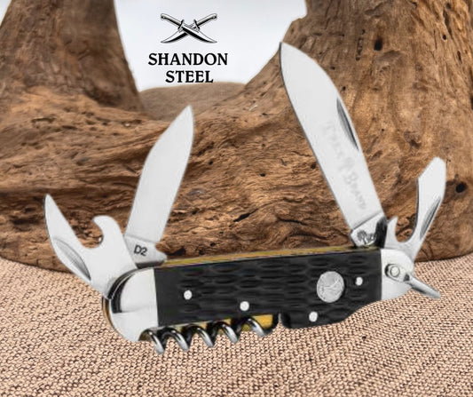 Boker Treebrand Camp Knife Black Bone 110905