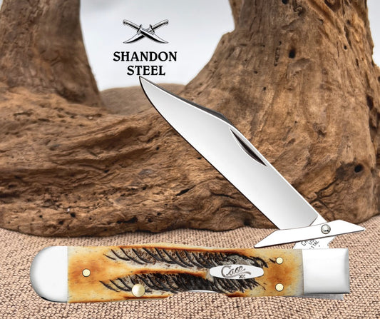 Case XX Case 6.5 BoneStag® Cheetah® Cub (6.511 1/2L SS)  65349