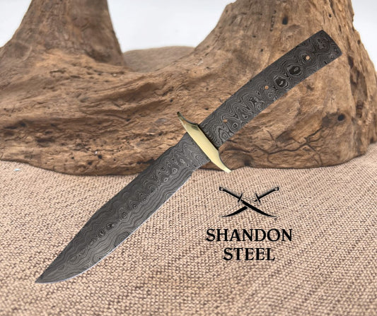 Bowie Blade Damascus BL128D