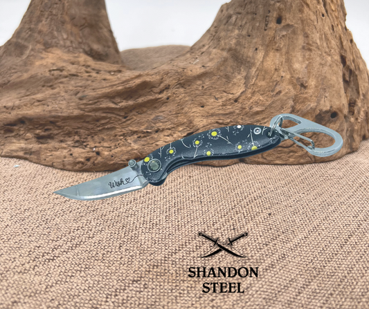 Brighten Blades: WISH Keychain Knife