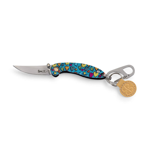 Brighten LOVE Keychain Knife